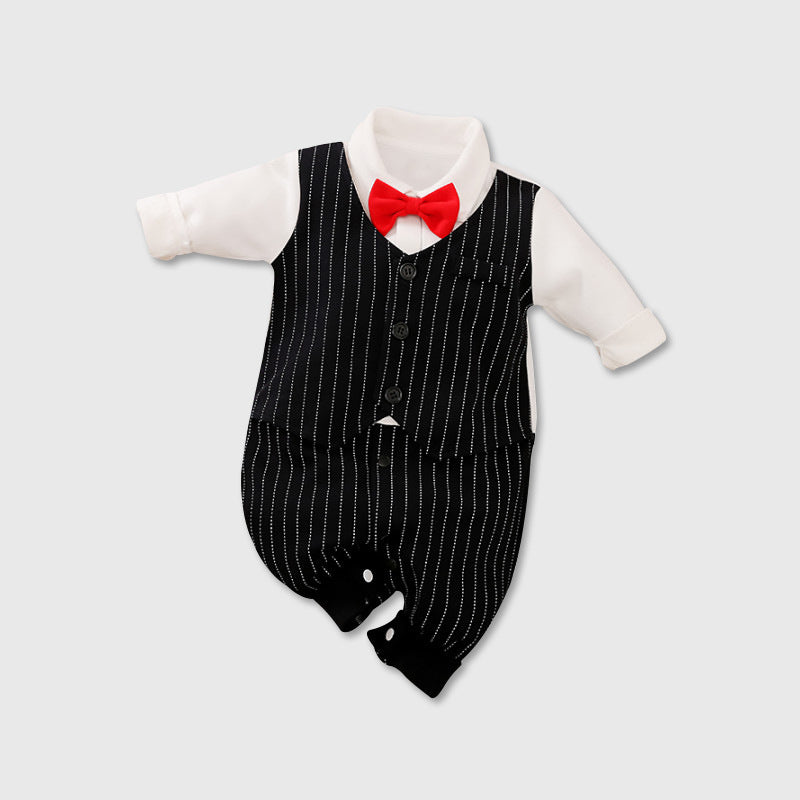 Jumpsuit Spring And Autumn Models Foreign Trade Gentleman Baby Clothes