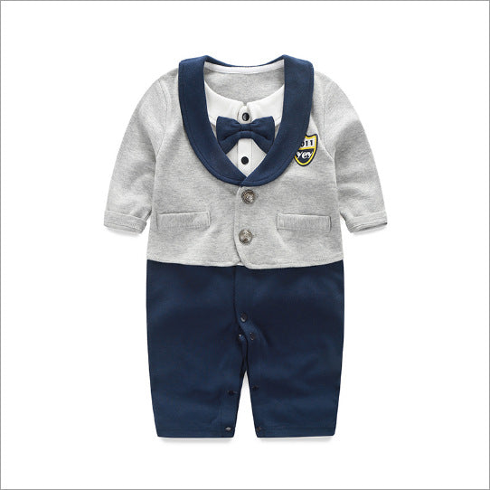 Jumpsuit Spring And Autumn Models Foreign Trade Gentleman Baby Clothes