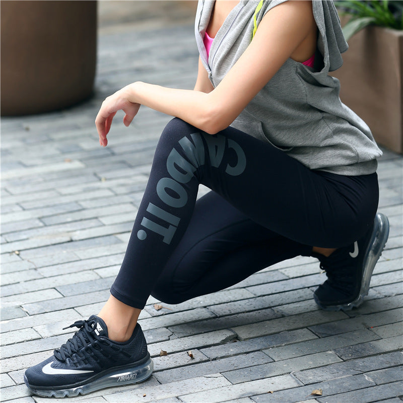alphabet Yoga running fitness Outfit