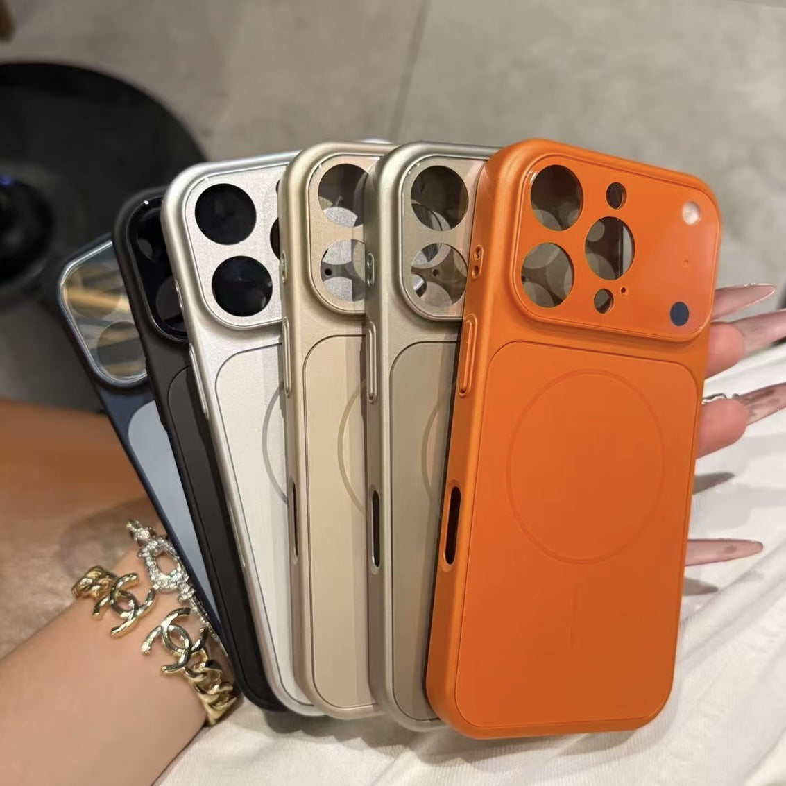 Phone 17 Air 16 15 14 13 Pro Max Magnetic Cover