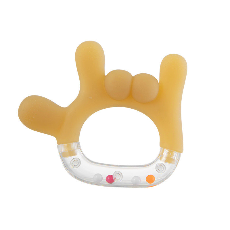 Baby's Rattle Soothing Teether Molar Rod
