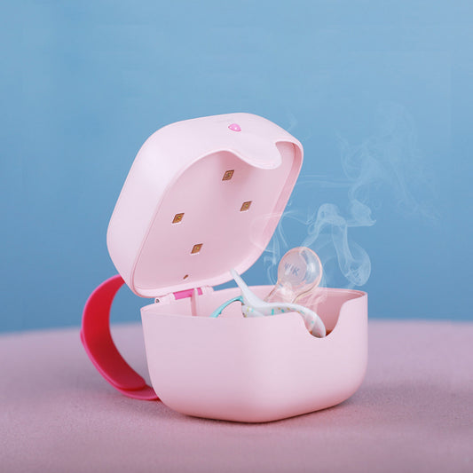 Baby Pacifier Disinfection  Bakterienfrei Box Perfektes Geschenk für Eltern