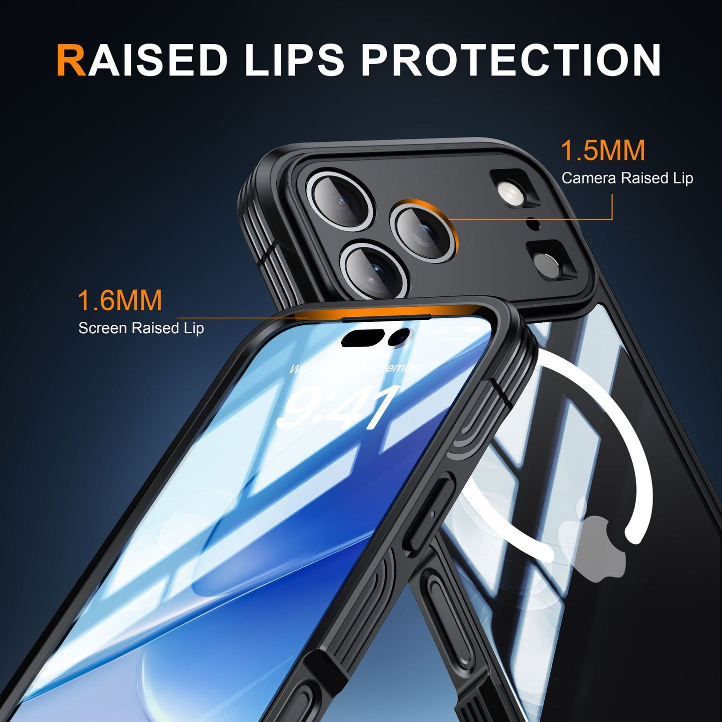 Drop-proof Transparent All-in-one Protective Phone Case