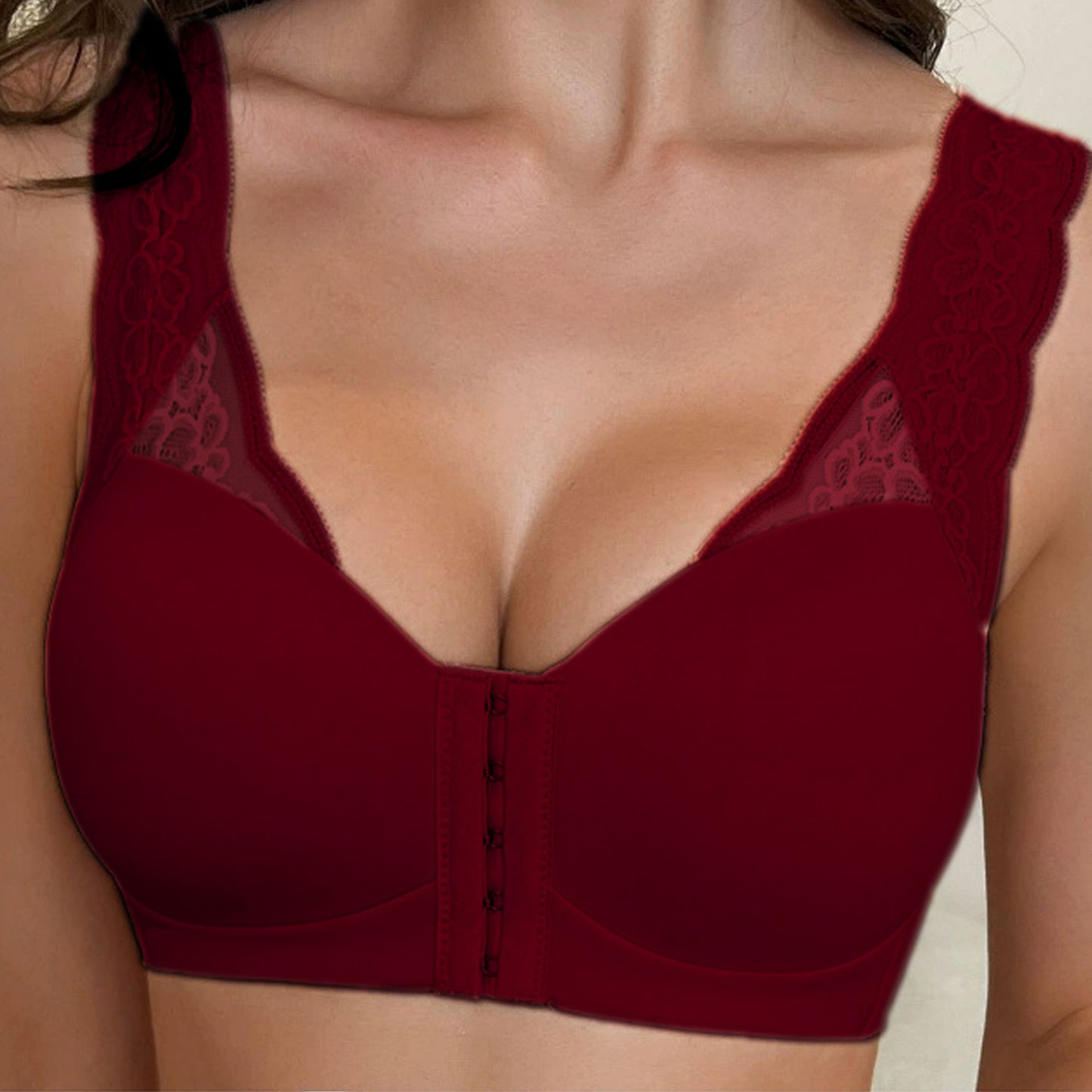 Lace Vest Bra