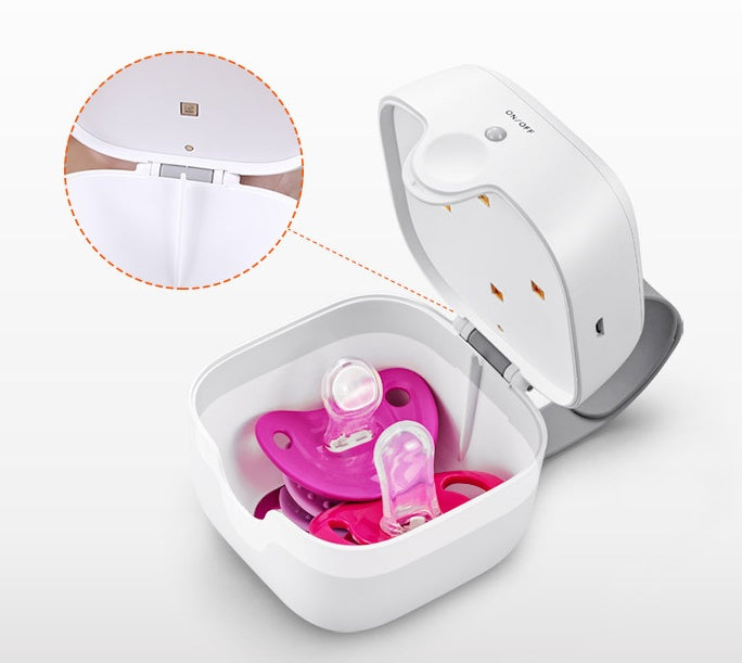 Baby Pacifier Disinfection  Bakterienfrei Box Perfektes Geschenk für Eltern