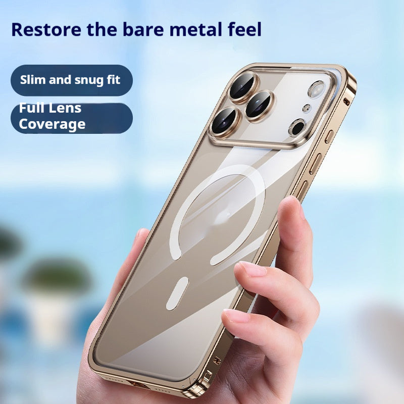 iPhone Applicable 17 Metal Frame  Magnetic Cover