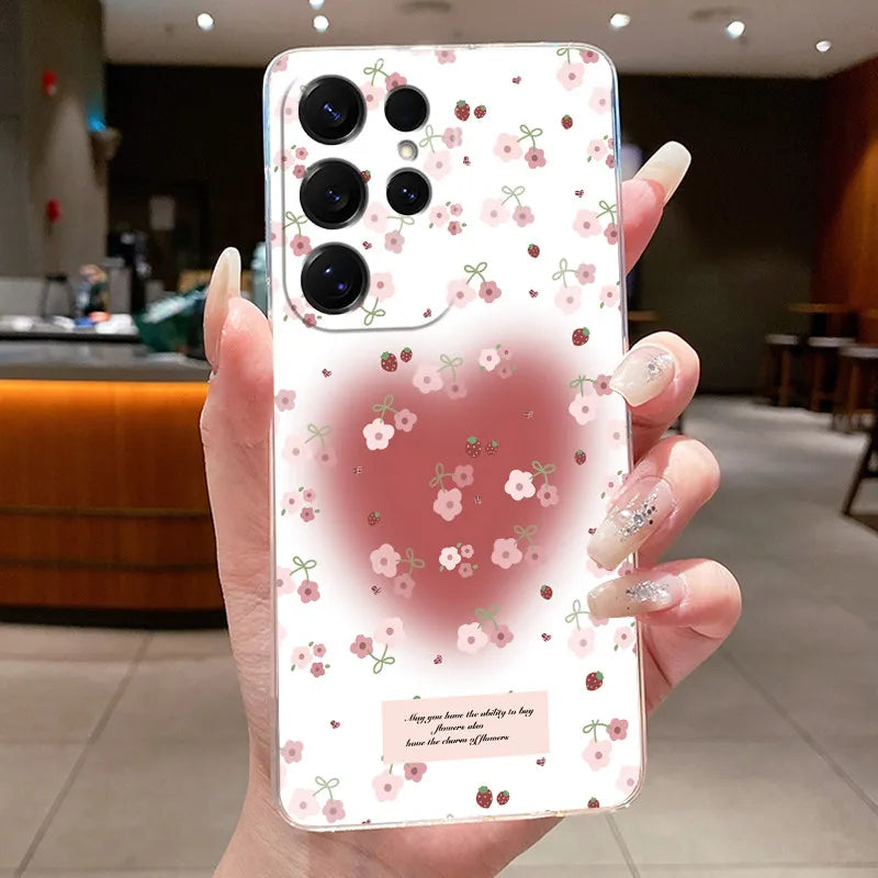 New Hot Samsung Galaxy S26 Ultra S26 edge S 26 Plus Cover Luxury Pretty Butterfly