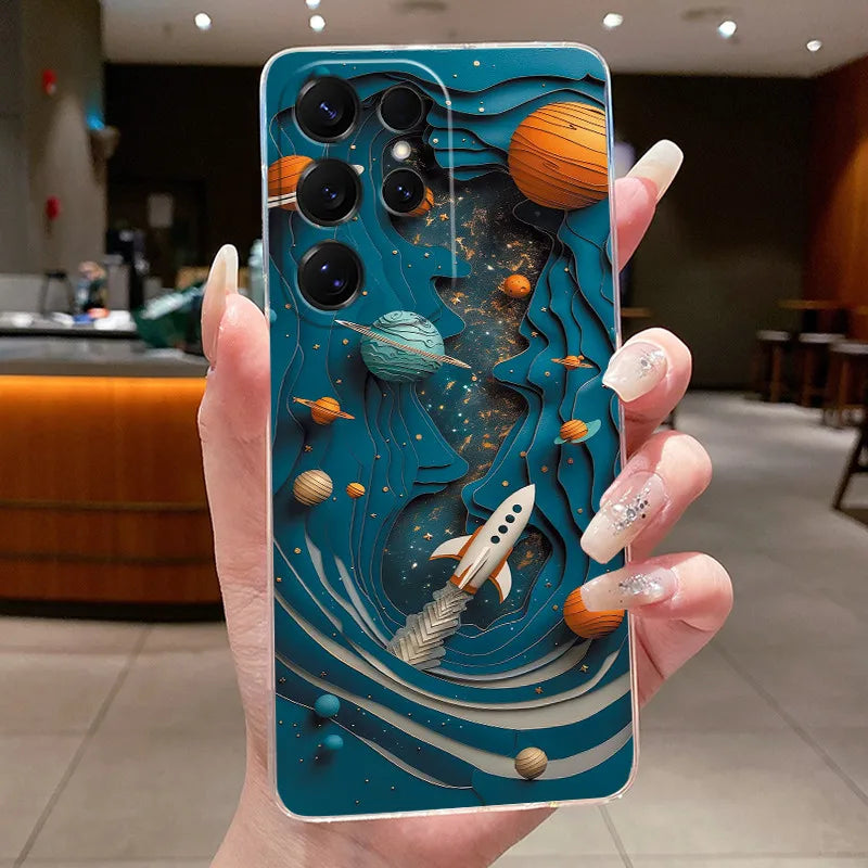 New Hot Samsung Galaxy S26 Ultra S26 edge S 26 Plus Cover Luxury Pretty Butterfly
