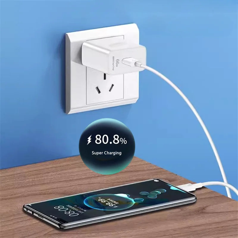 6A 66W Super Fast Charger Type C Cable