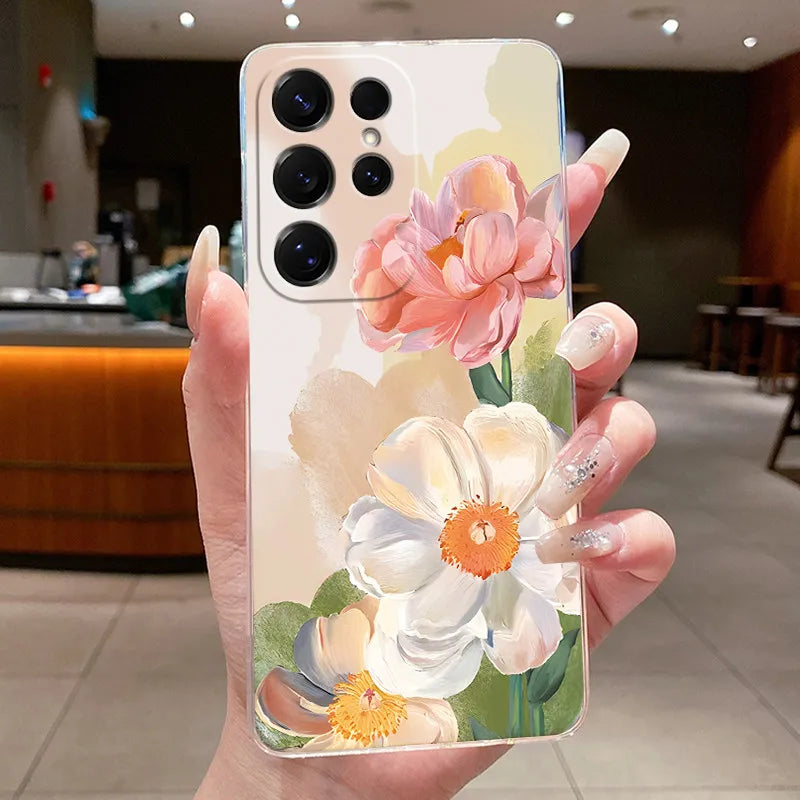 New Hot Samsung Galaxy S26 Ultra S26 edge S 26 Plus Cover Luxury Pretty Butterfly