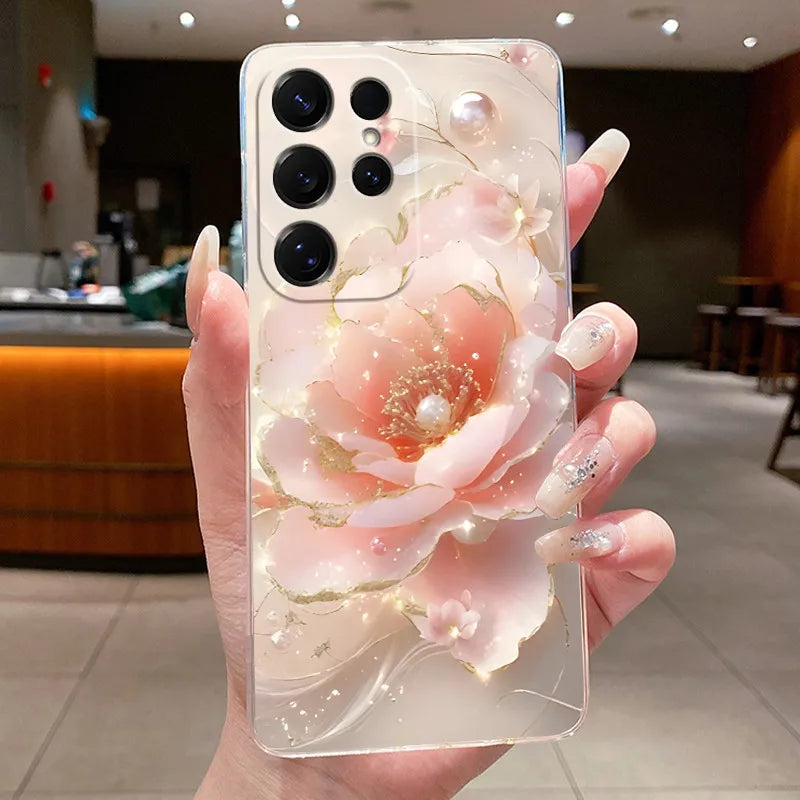New Hot Samsung Galaxy S26 Ultra S26 edge S 26 Plus Cover Luxury Pretty Butterfly