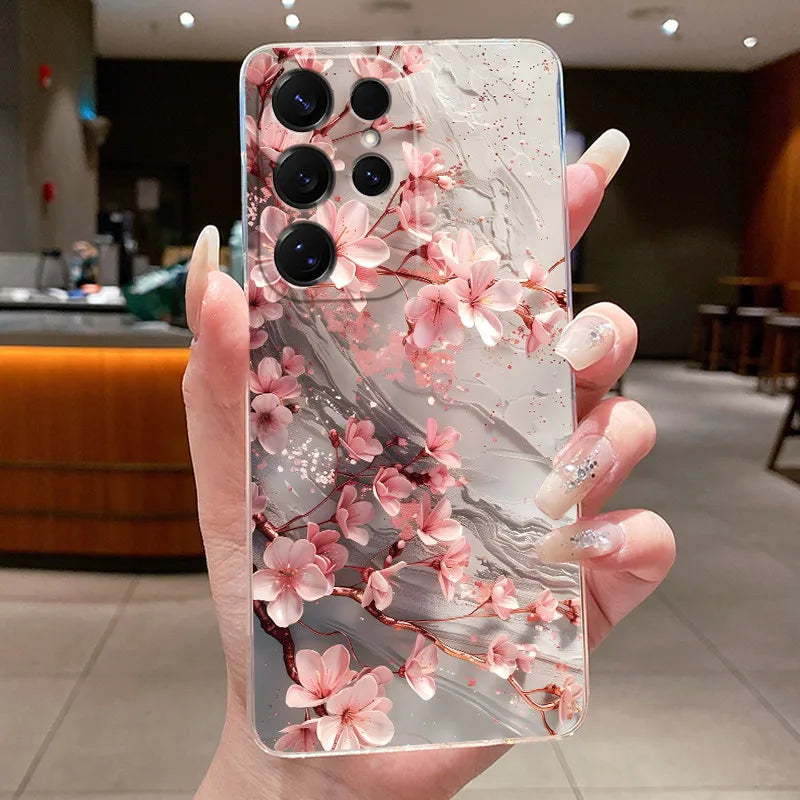 New Hot Samsung Galaxy S26 Ultra S26 edge S 26 Plus Cover Luxury Pretty Butterfly