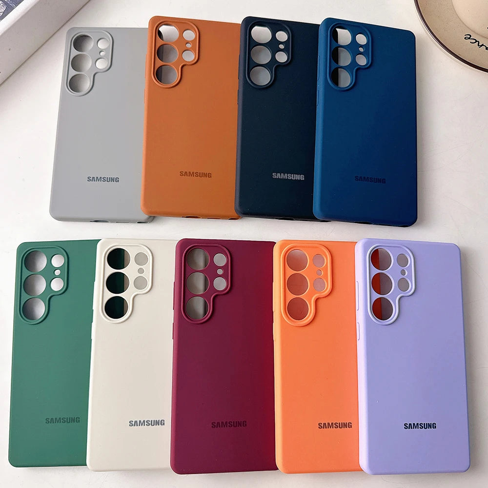 Original Samsung Galaxy S26 S25 S24 S23 S22 Ultra S24 Plus FE Case With Official Box