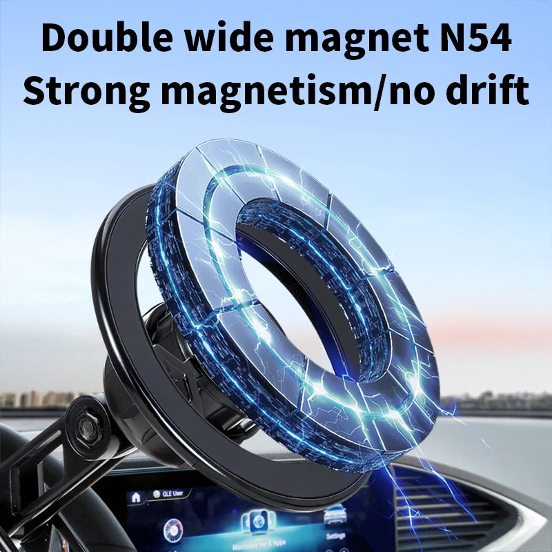 Phone Holder With Vacuum Magnetic  360°