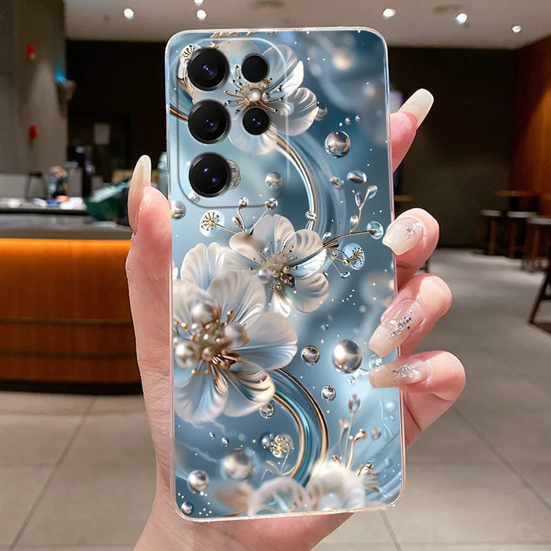 New Hot Samsung Galaxy S26 Ultra S26 edge S 26 Plus Cover Luxury Pretty Butterfly
