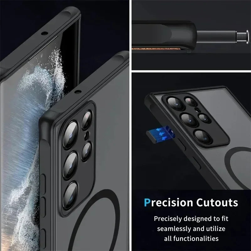 New Magnetic Samsung Galaxy S26 S25 S24 S23 S22 Ultra Plus S25FE S25  Lens Protect