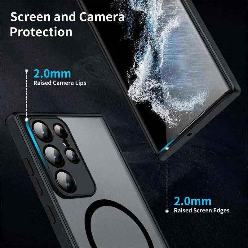 New Magnetic Samsung Galaxy S26 S25 S24 S23 S22 Ultra Plus S25FE S25  Lens Protect
