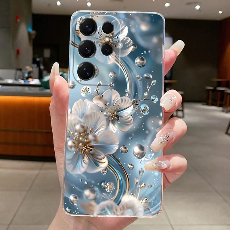 New Hot Samsung Galaxy S26 Ultra S26 edge S 26 Plus Cover Luxury Pretty Butterfly