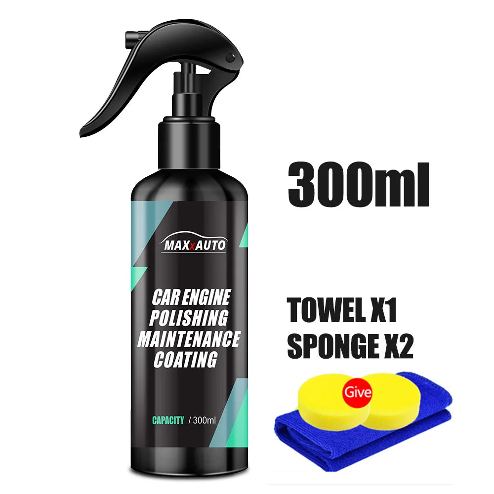Watch Your Engine Transform in Seconds! 🔥 Powerful Car Engine Cleaner Spray – Like New Shine Guaranteed
