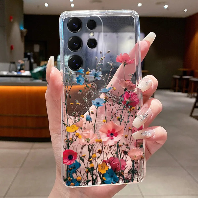 New Hot Samsung Galaxy S26 Ultra S26 edge S 26 Plus Cover Luxury Pretty Butterfly
