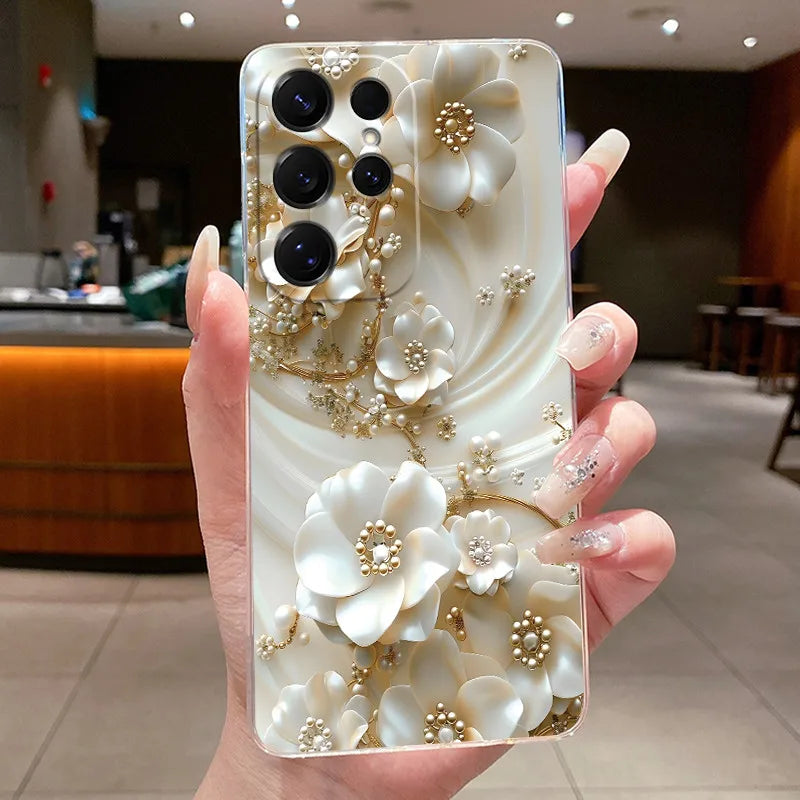 New Hot Samsung Galaxy S26 Ultra S26 edge S 26 Plus Cover Luxury Pretty Butterfly