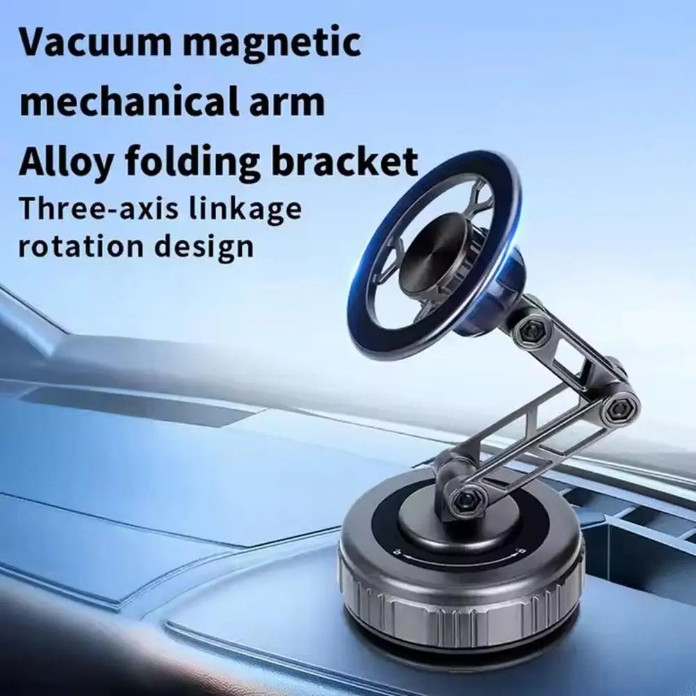 Phone Holder With Vacuum Magnetic  360°
