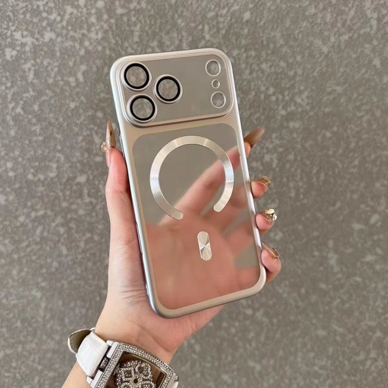 Luxury Matte Magsafe IPhone 17 Air 16 15 Pro Max Plus 17Air 17Pro Magnetic Bumper Back Cases Cover