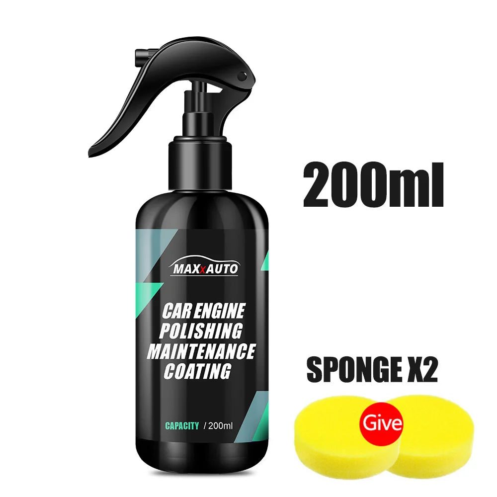 Watch Your Engine Transform in Seconds! 🔥 Powerful Car Engine Cleaner Spray – Like New Shine Guaranteed