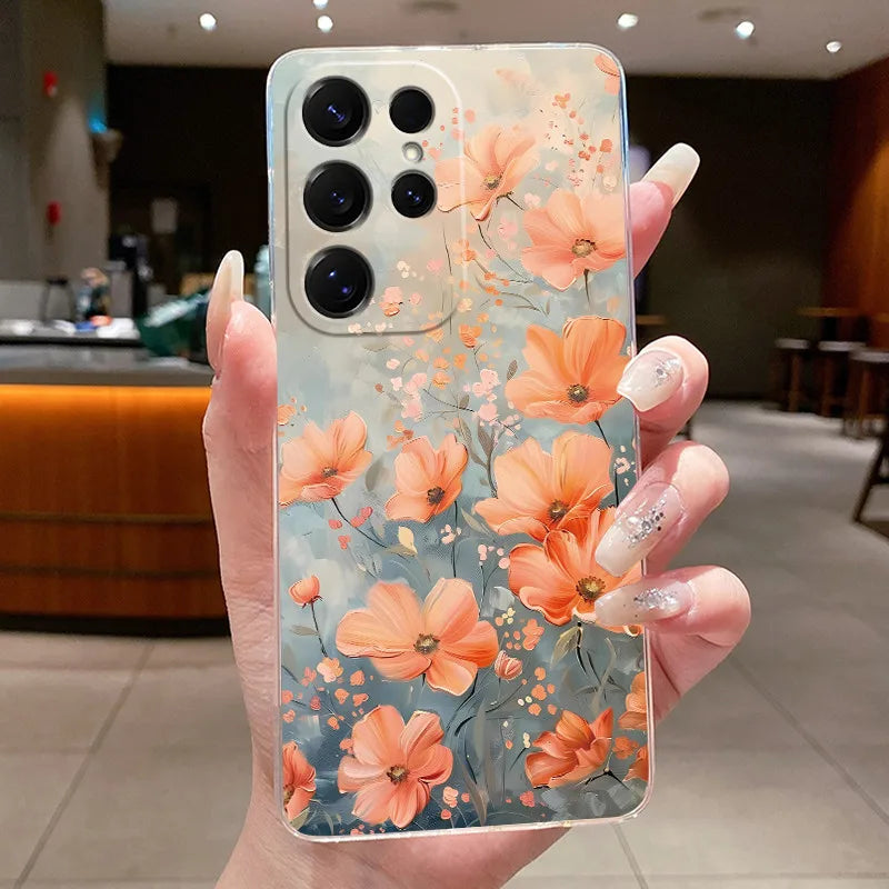 New Hot Samsung Galaxy S26 Ultra S26 edge S 26 Plus Cover Luxury Pretty Butterfly