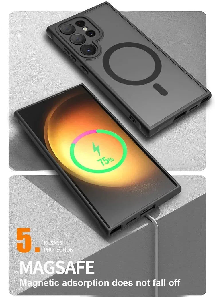 New Magnetic Samsung Galaxy S26 S25 S24 S23 S22 Ultra Plus S25FE S25  Lens Protect