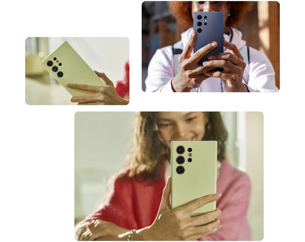 Samsung Galaxy S24 Ultra S24 Plus Case High Quality Soft Silicone Cover Samsung Galaxy S24 + Protector