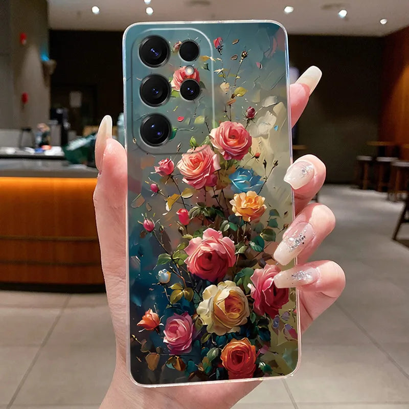 New Hot Samsung Galaxy S26 Ultra S26 edge S 26 Plus Cover Luxury Pretty Butterfly