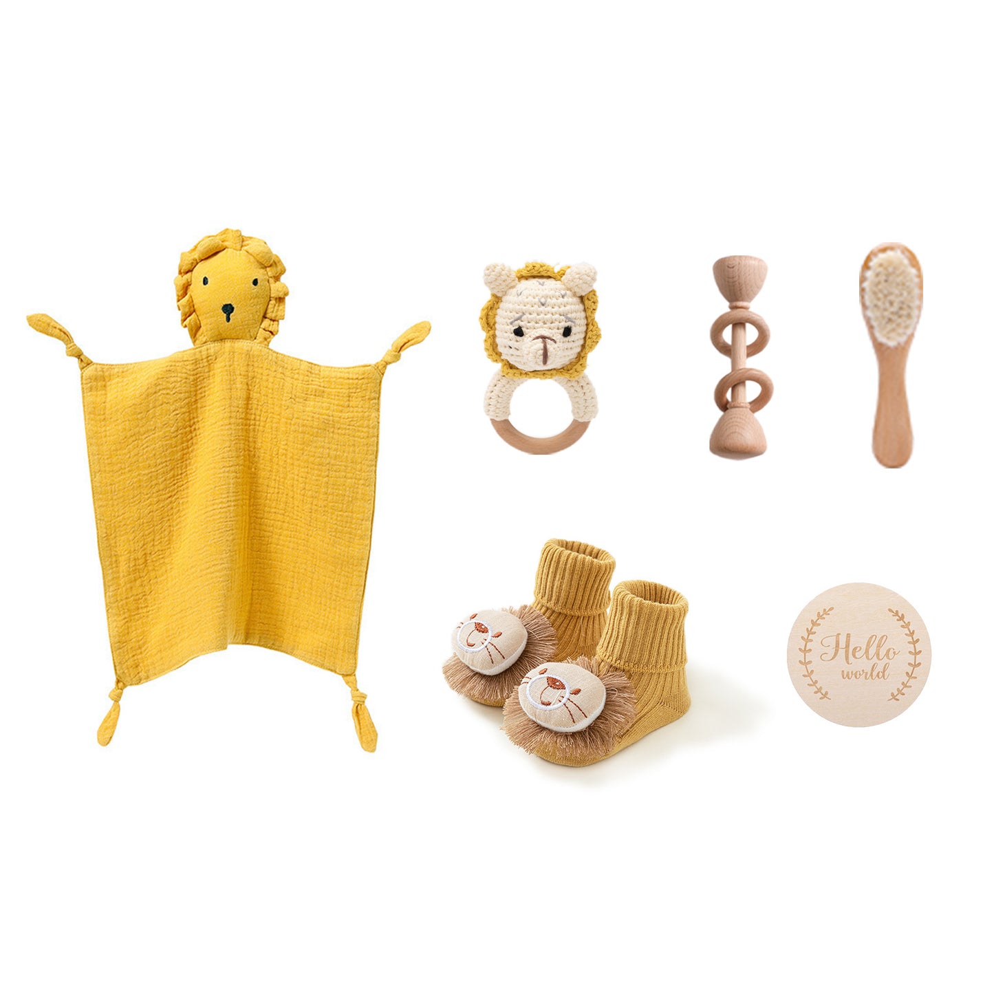 Comfort Rattle Rabbit Bath Towel Gift Set