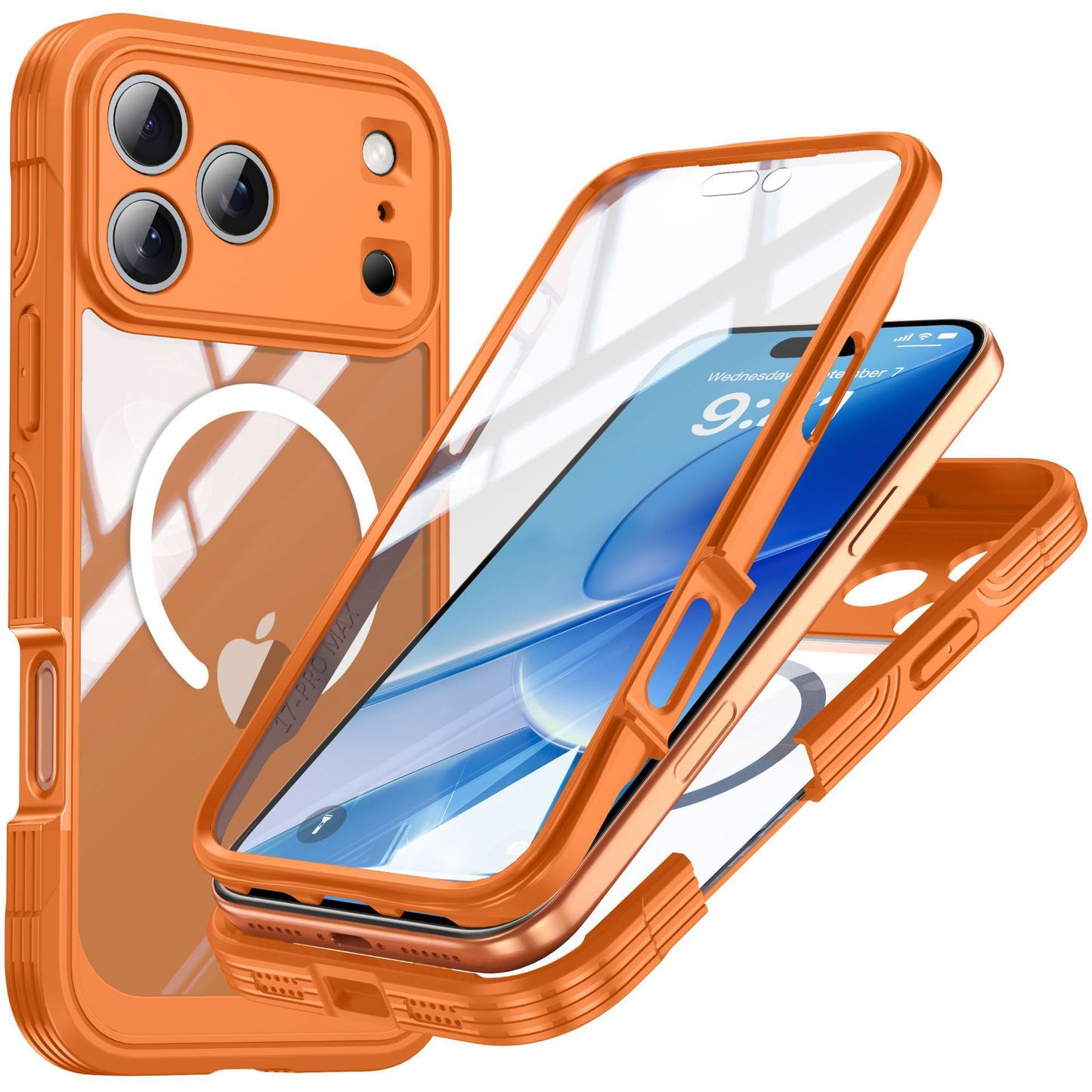 Drop-proof Transparent All-in-one Protective Phone Case