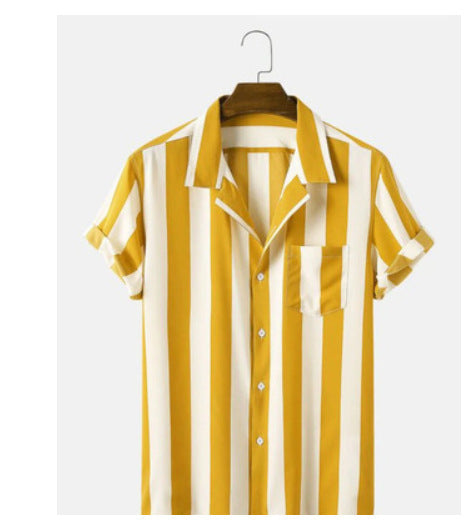 Fashion Personality 3D Digital Printing Men's Shirt