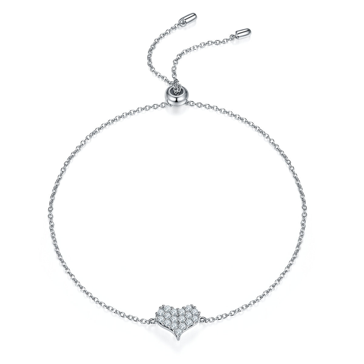 Set With Top-quality Fashionable Light Luxury  Bracelet Is Made Of S925 Silver