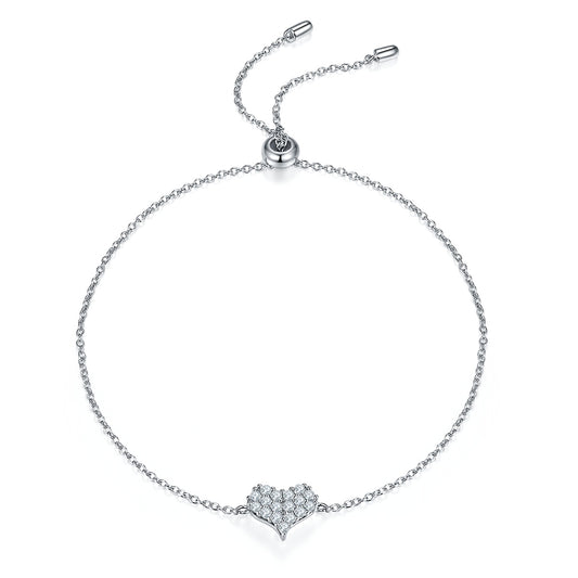 Set With Top-quality Fashionable Light Luxury  Bracelet Is Made Of S925 Silver